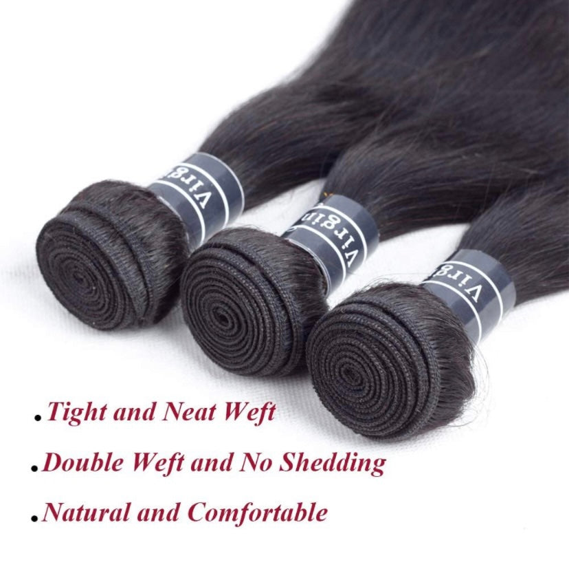 Three Loose Body Virgin Hair Bundles