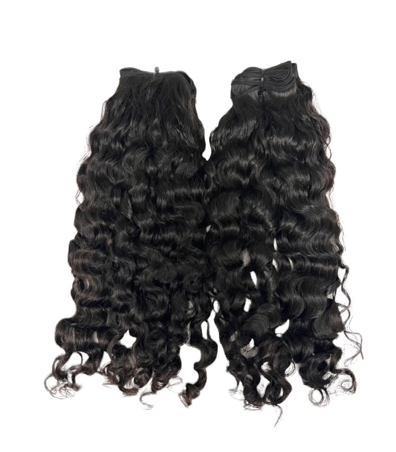 Raw Vietnamese Natural Curly Hair Bundle