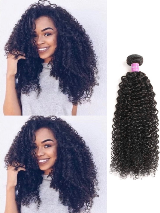 One Curly Virgin Hair Bundle