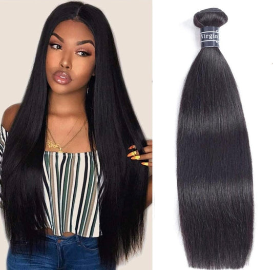 One Straight Virgin Hair Bundle