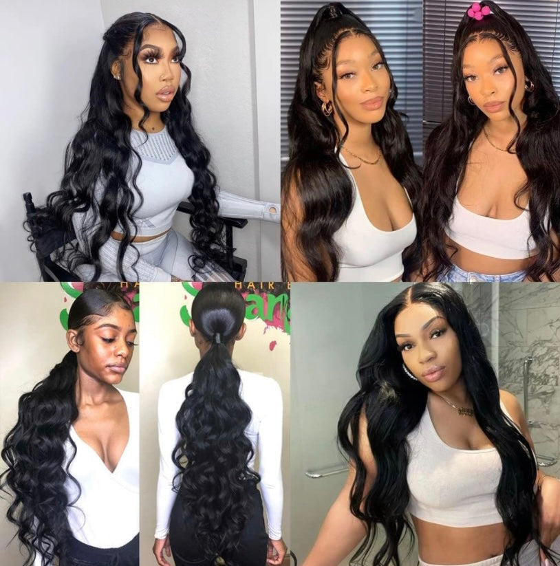 Three Loose Body Virgin Hair Bundles