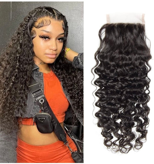 5X5 Water Wave Lace Closure
