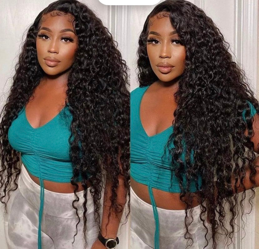 Water Wave Lace Frontal Wig